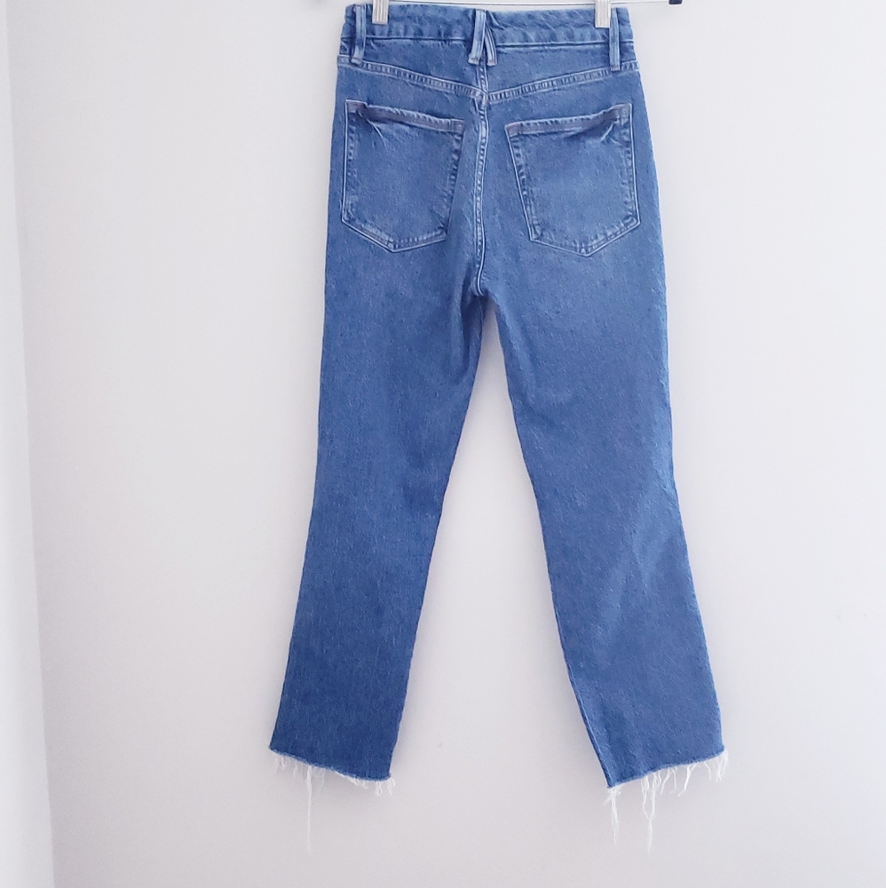 Good American High Rise Blue Jeans - Picture 4 of 7